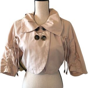 De Mode Cropped Batwing Jacket